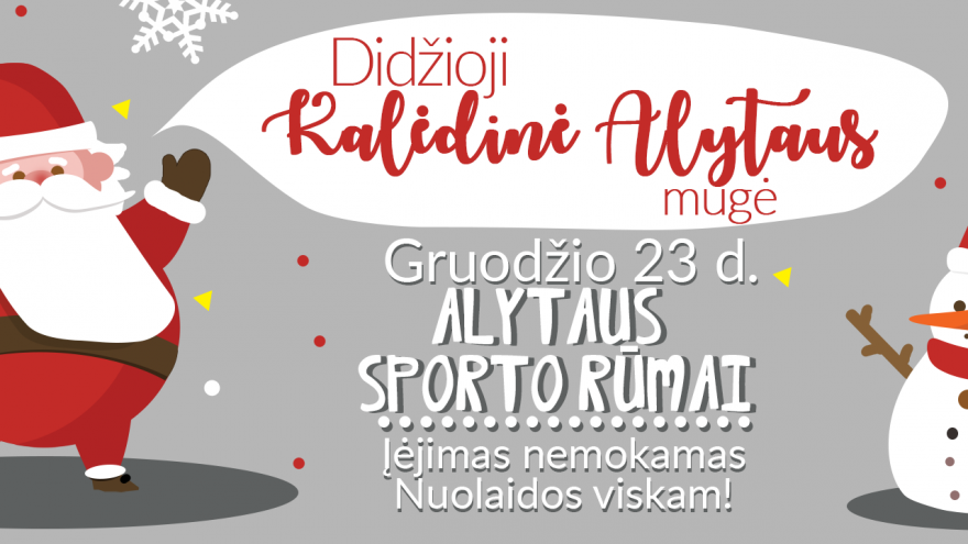 Didžioji kalėdinė Alytaus mugė