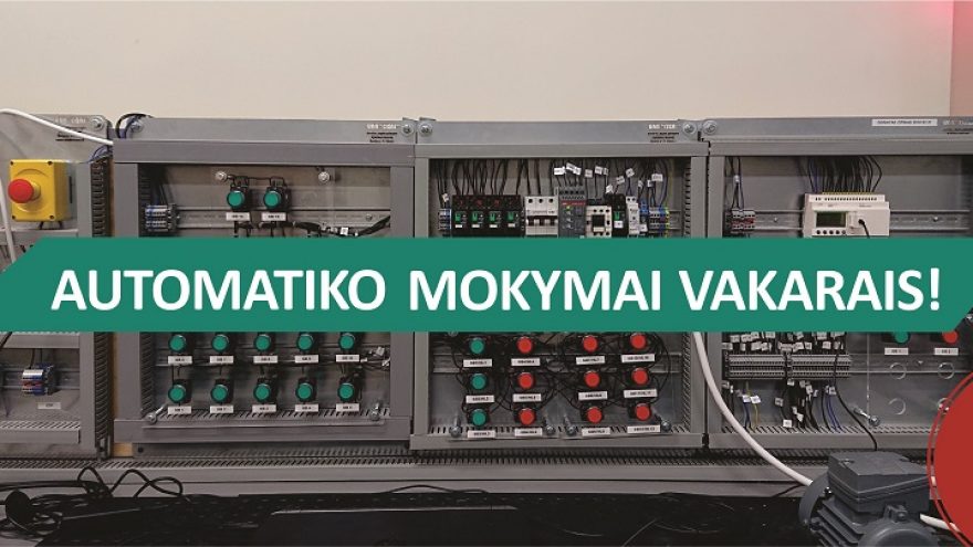 Vakariniai Automatiko mokymai jau nuo balandžio 8 d.!