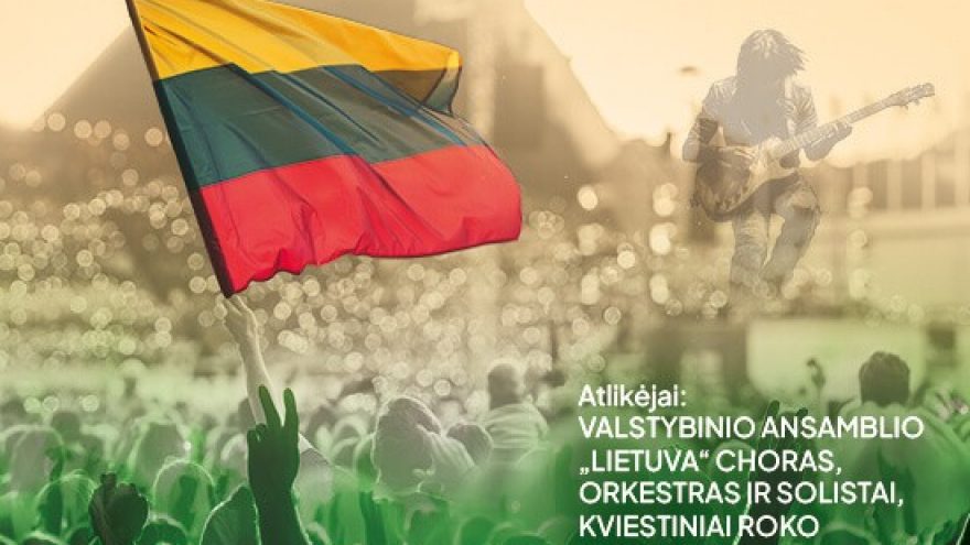 Koncertas ”Dainuojanti laisvė” – Nepriklausomybės atkūrimo 35-mečiui