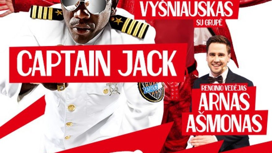 CAPTAIN JACK, Adomas Vyšniauskas su grupe ir kt. | Telšiai