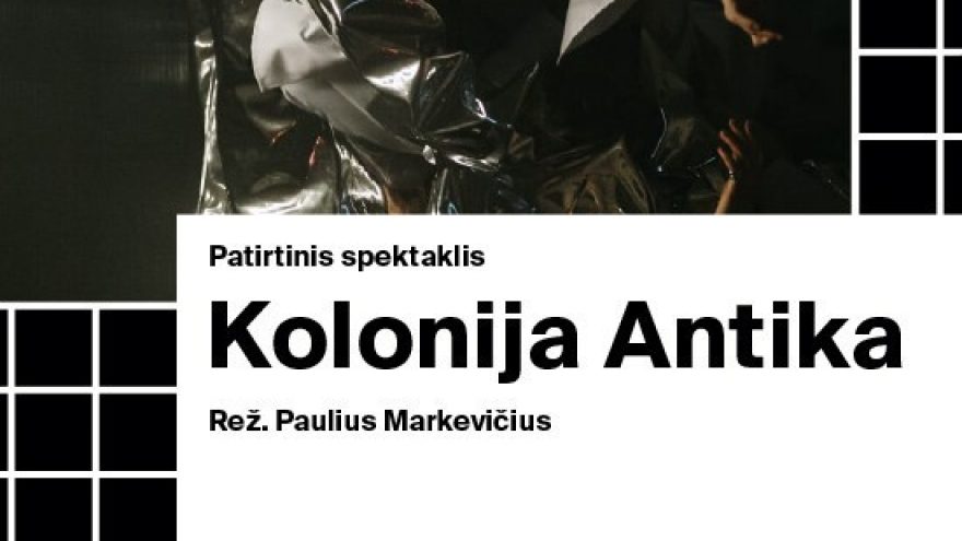 Patirtinis spektaklis ”Kolonija Antika” (rež. P. Markevičius)