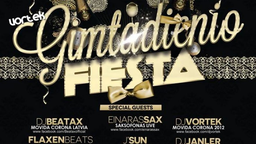 DJ VORTEK GIMTADIENIO FIESTA 2013 @ QPOLO