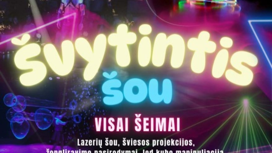 Švytintis cirko šou visai šeimai!