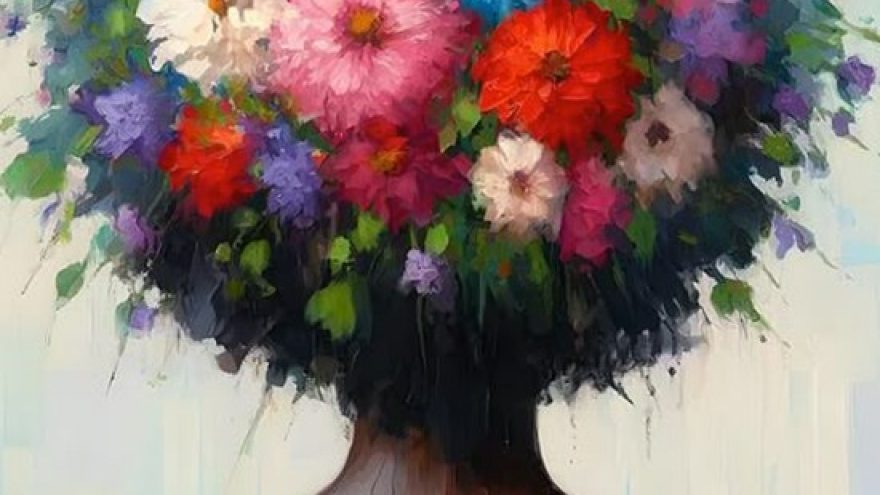 Švenčiame Mamos dieną: Gėlių moteris