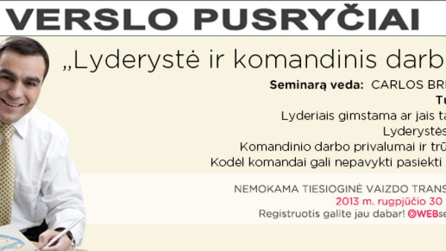 Lyderystė ir komandinis darbas