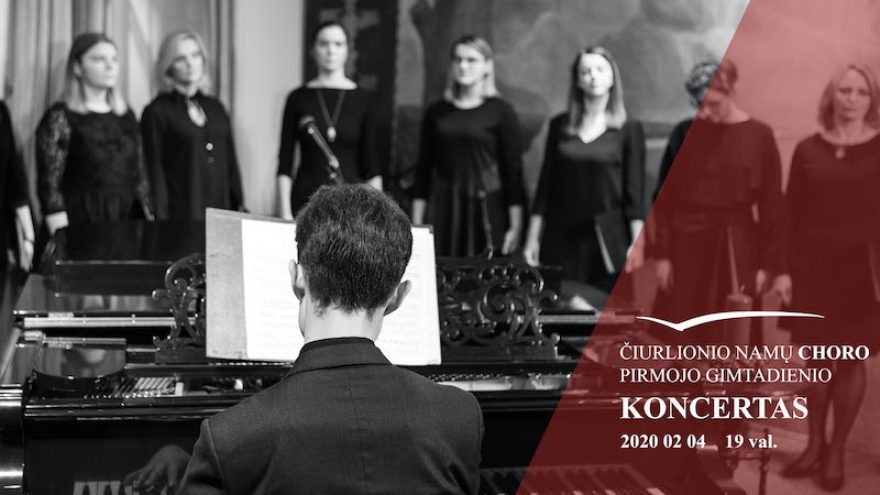 Čiurlionio namų choro pirmojo gimtadienio koncertas