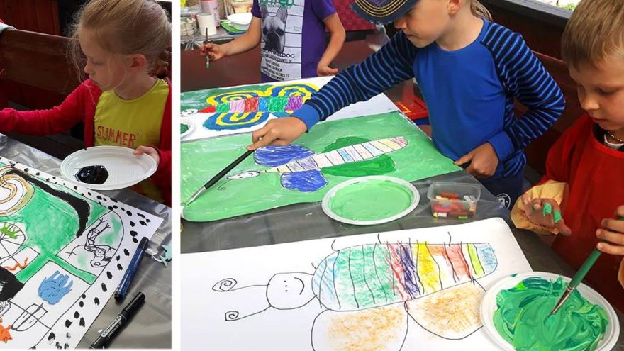 DAILĖS SAVIRAIŠKA IR DAILĖS TERAPIJA – UŽSIĖMIMAI VAIKAMS