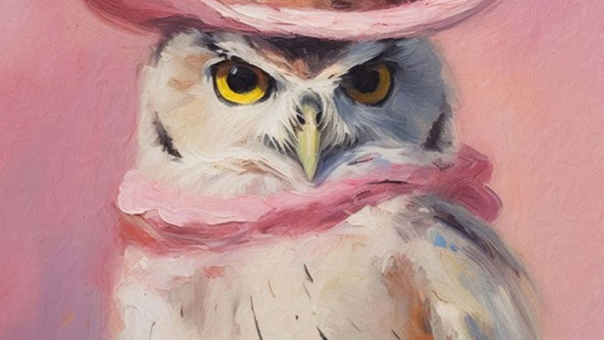 Tapybos vakaras: Pelėda