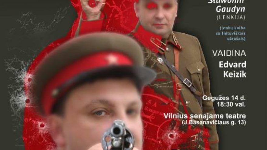 ”Raudonosios armijos karininko užrašai” pagal S. Piaseckį, vaidina Edvard Keizik