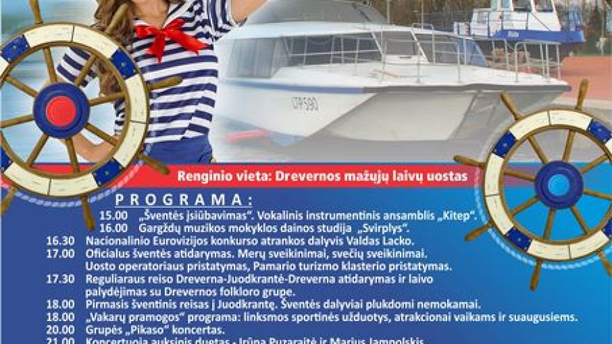 Pamario turizmo sezono atidarymo šventė Drevernoje