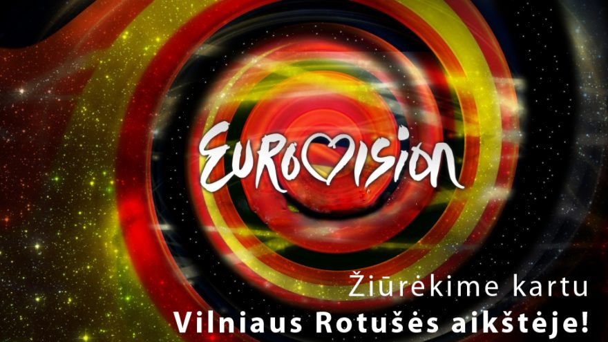 Širdžių “Eurovizija” – po atviru dangumi!