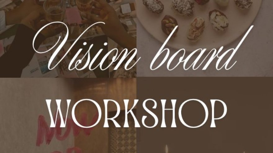 Vision board dirbtuvės