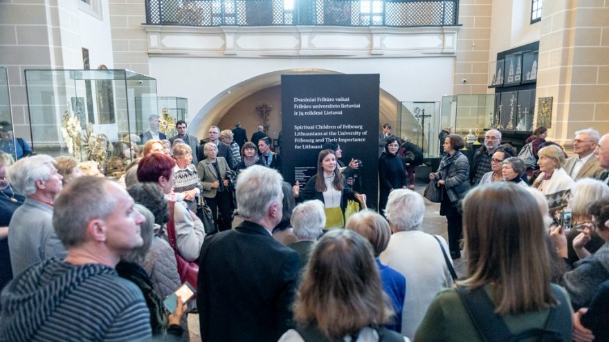 Parodos „Dvasiniai Fribūro vaikai: Fribūro universiteto lietuviai ir jų reikšmė Lietuvai“ uždarymo ekskursija