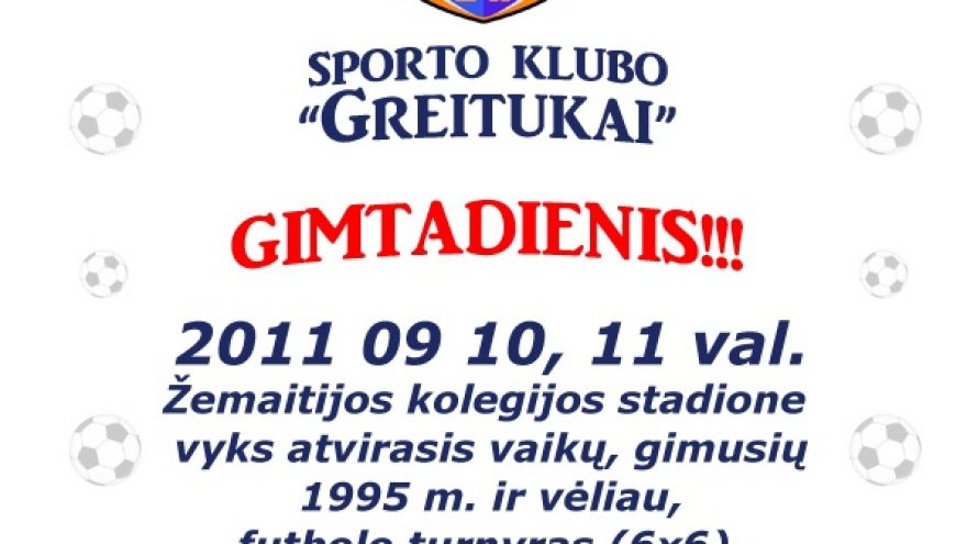 Futbolo turnyras vaikams