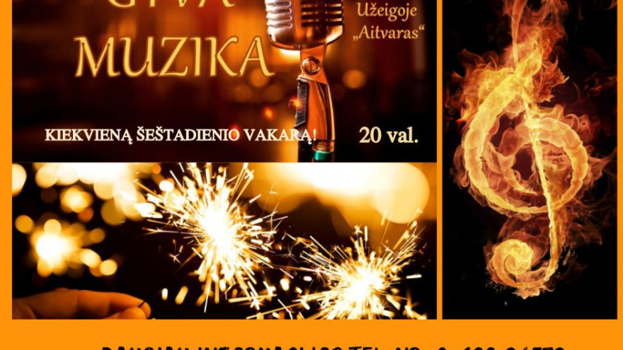 GYVA MUZIKA UŽEIGOJE AITVARAS