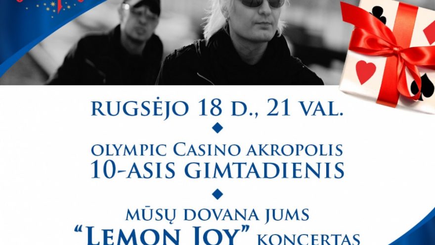 Lemon Joy LIVE koncertas