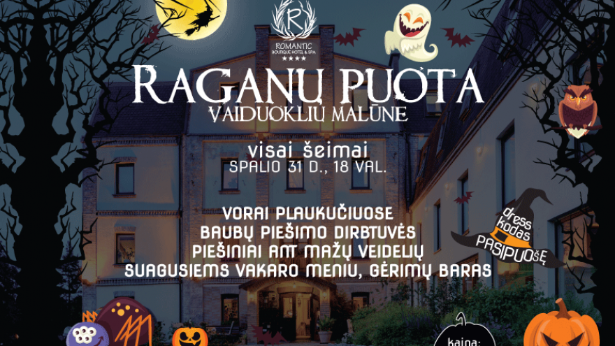 Raganų puota vaiduoklių malūne