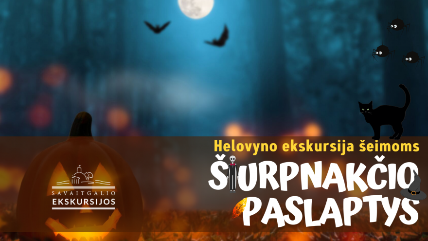 Šiurpnakčio paslaptys: Helovyno ekskursija šeimoms