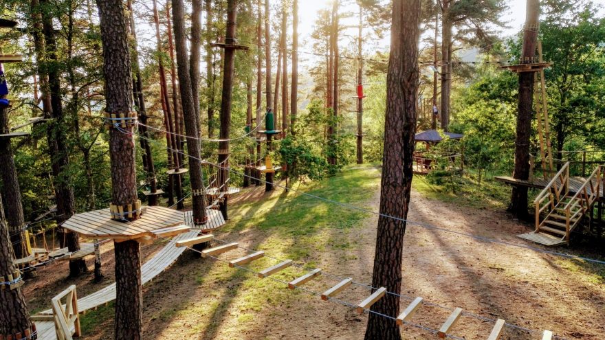 Pramogos Belmonto nuotykių parke