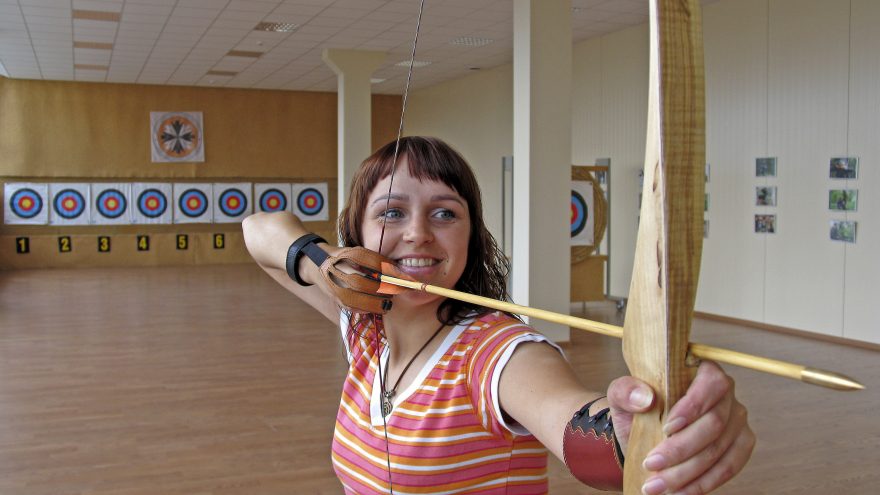 Šaudymas iš lanko ar arbaleto dviem