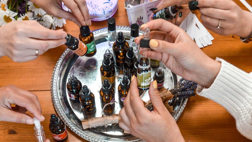 Aromaterapinių kvapų dirbtuvės