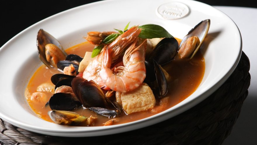 Keturių dalių vakarienė dviem Vilniuje restorane „Žuvinė“