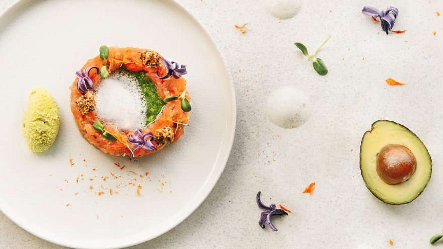 Šventinė 3-jų patiekalų vakarienė dviem