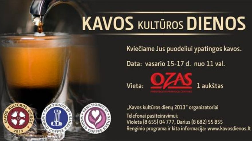 Kavos kultūros dienos 2013