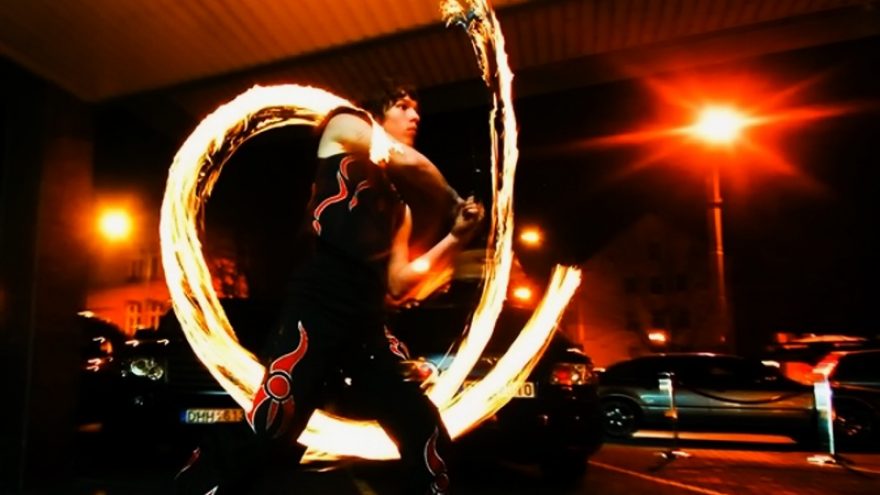 Rekordinio dydžio ugnies kompozicija