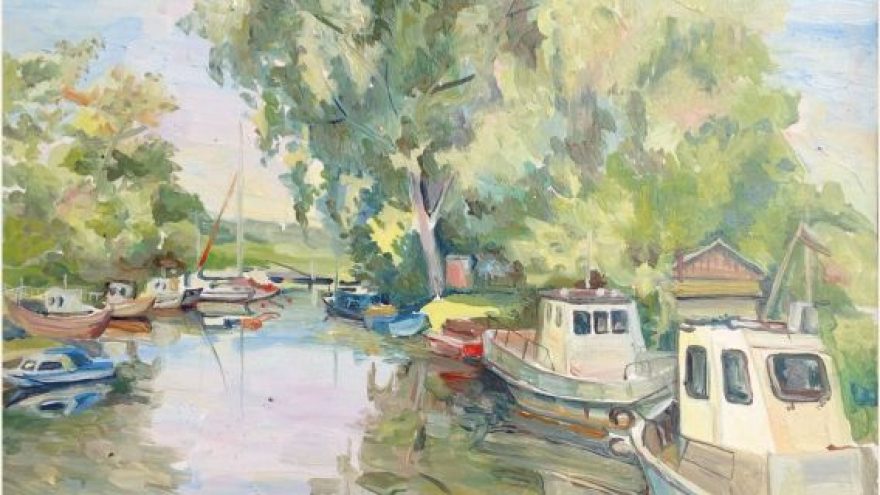 Oksanos Juozaitienės tapybos darbų parodos „Pavasaris“ atidarymas