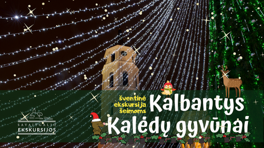 Kalbantys Kalėdų gyvūnai: kalėdinė ekskursija šeimoms