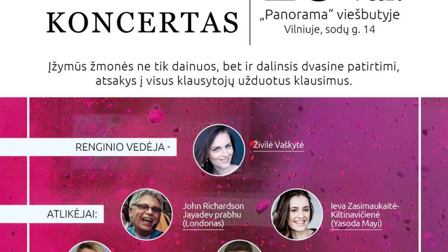 Nemokamas gyvo garso koncertas