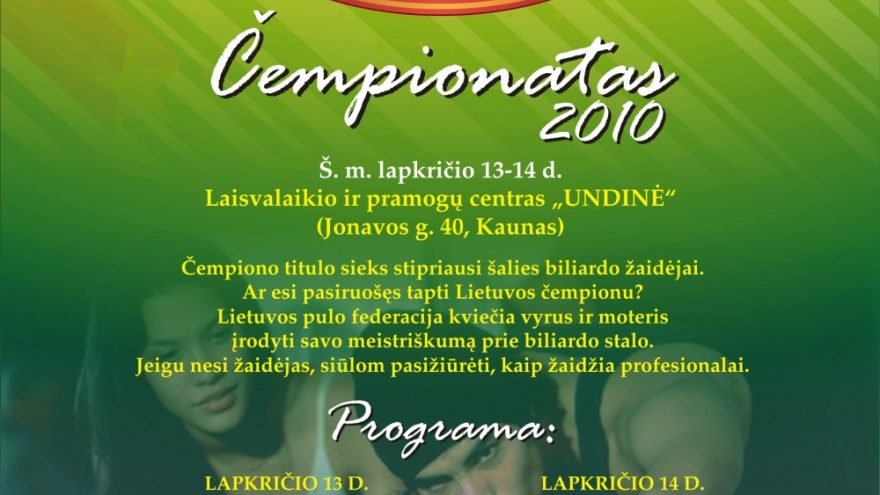 Lietuvos Pool-9 čempionatas