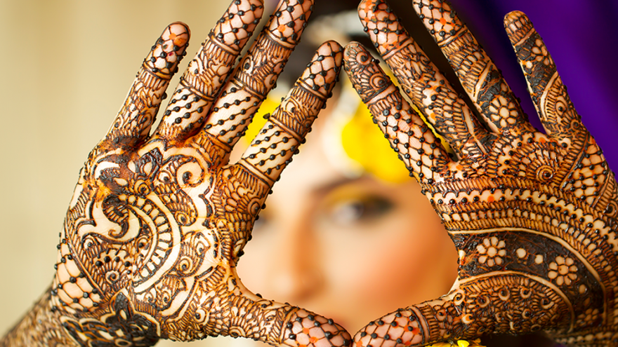 Rytietiška popietė su chna piešiniais