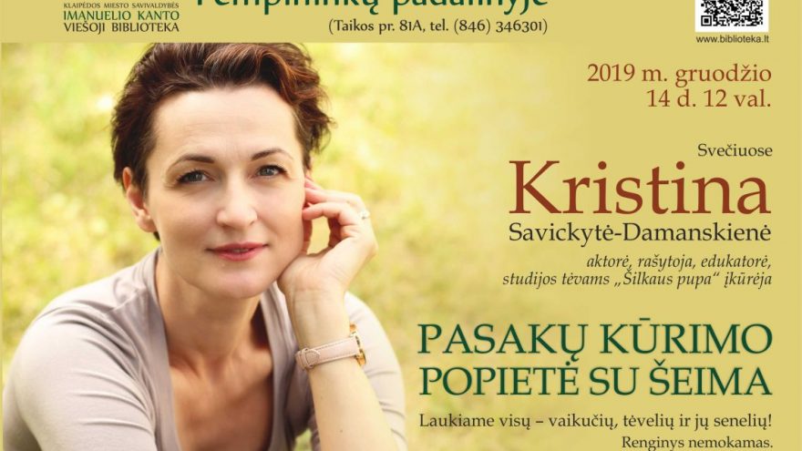 Pasakų kūrimo popietė su šeima