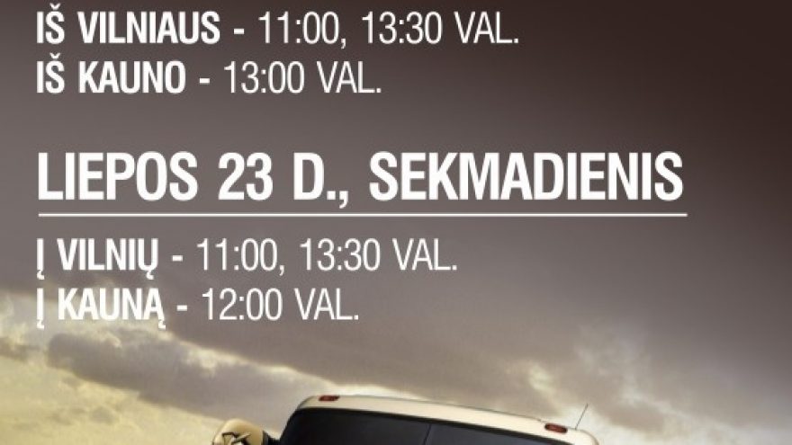 Radistai Village 2017 autobusus