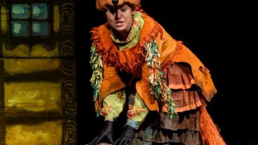 Spektaklis vaikams. Katinėlis ir Gaidelis. Raganiukės teatras.