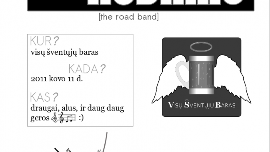 Dariaus Kodiko (The Road Band) gyvos muzikos vakaras