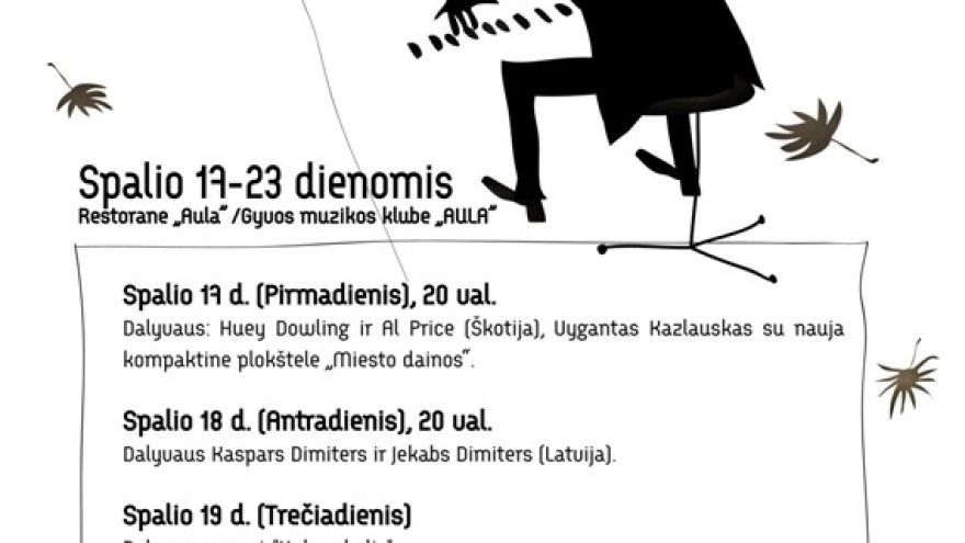 Dainuojamosios poezijos festivalis TAI – AŠ@AUL