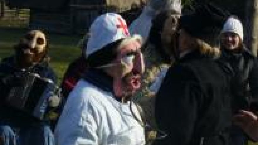 Užgavėnės su liaudiškos muzikos ansambliu „Bočiai”