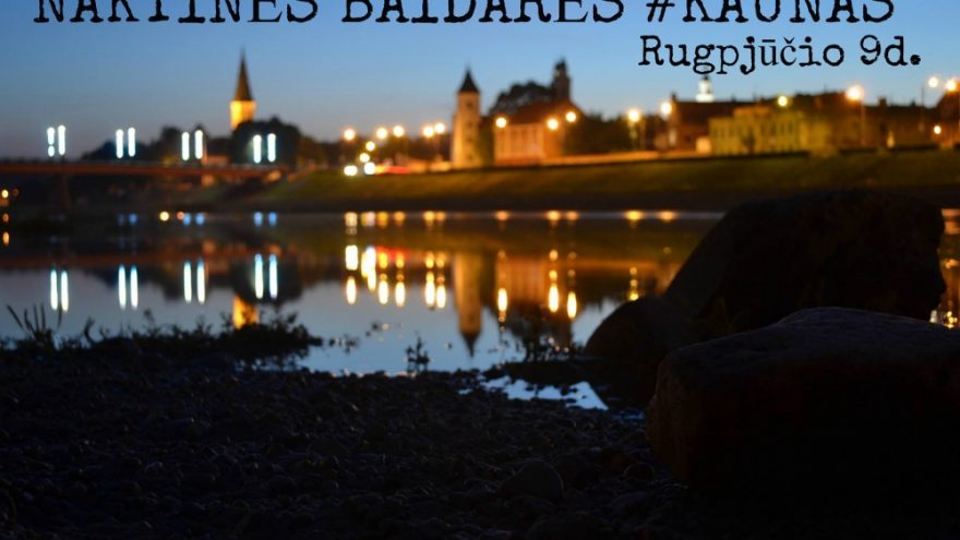 Naktinės baidarės #Kaunas