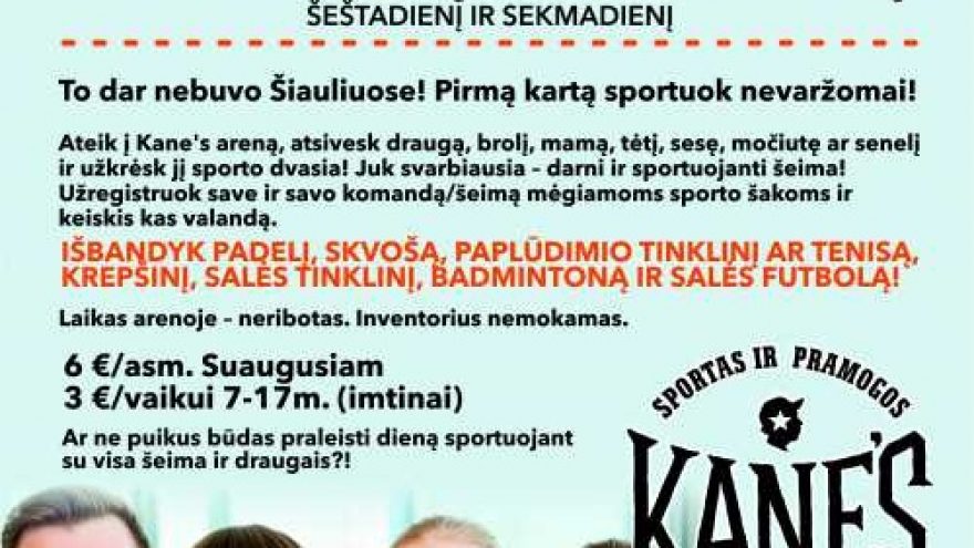 SPORTUOK KIEK GALI