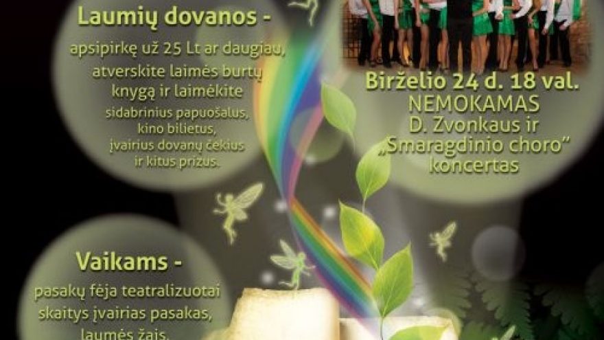 Joninių šventė „Megoje“