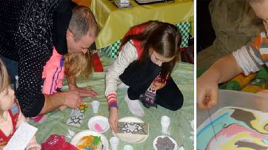 Kūrybinės terapinės priemonės: Vanduo ir Smėlis