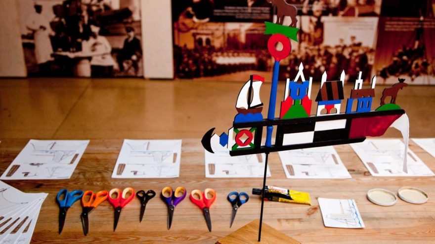 Kūrybinės dirbtuvės „Dirbdysiu vėtrungę“.