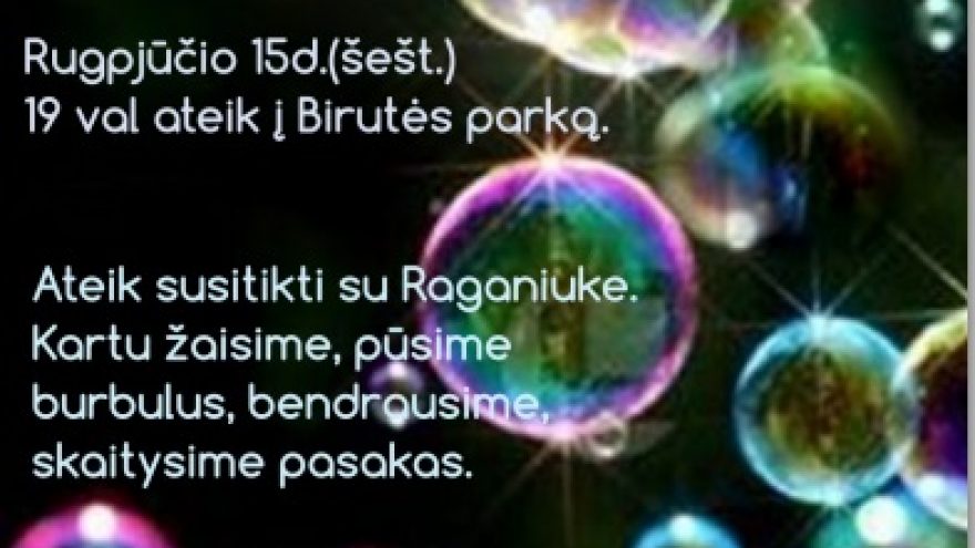 Raganiukės teatro BURBULIADIENIS