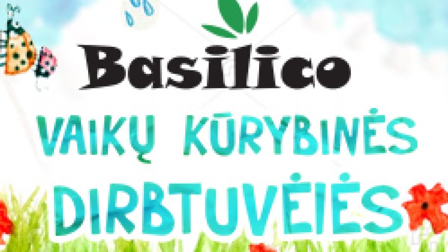 Vaikų kūrybinės dirbtuvėlės