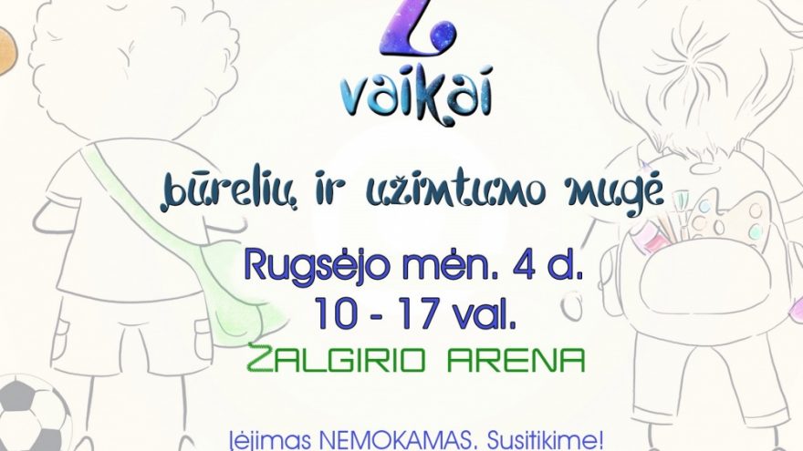 Būrelių ir užimtumo mugė “Z vaikai”