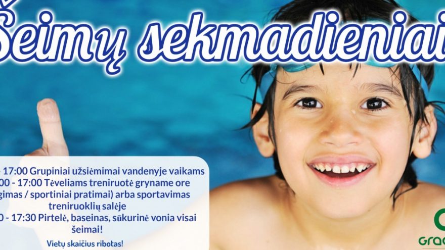 Sekmadienis – šeimų diena!