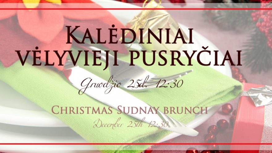 Kalėdiniai vėlyvieji pusryčiai